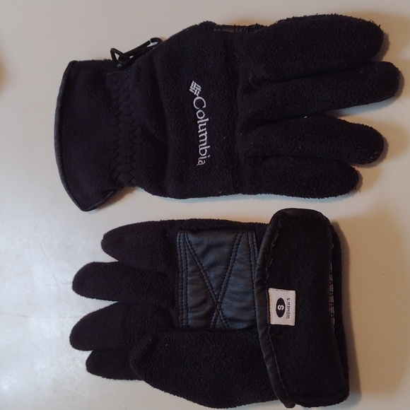 Columbia Black Fleece Winter Gloves size Small - Picture 15 of 16